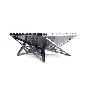 Wholesale Outdoor Fire Pit Stainless Steel Portable Charcoal Firewood Cooking Stove For Camping Picnic