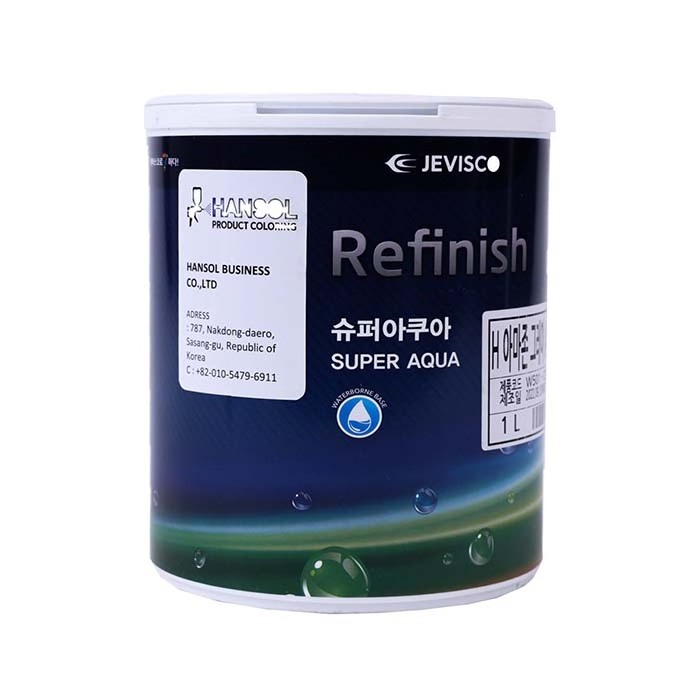 Organic Korean Car Paint Protect Coating Free Shipping Refinishing Eco Friendly Water-Based Refinish Car Top Color Paint