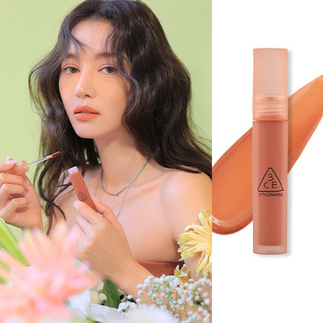 Korean Cosmetics 3Ce Female Makeup Products Blur Water Tint Lip Tint #First Letter