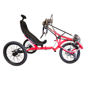 Recumbent a bicycle with hands and feet made in korea three-wheeled travel bicycle II