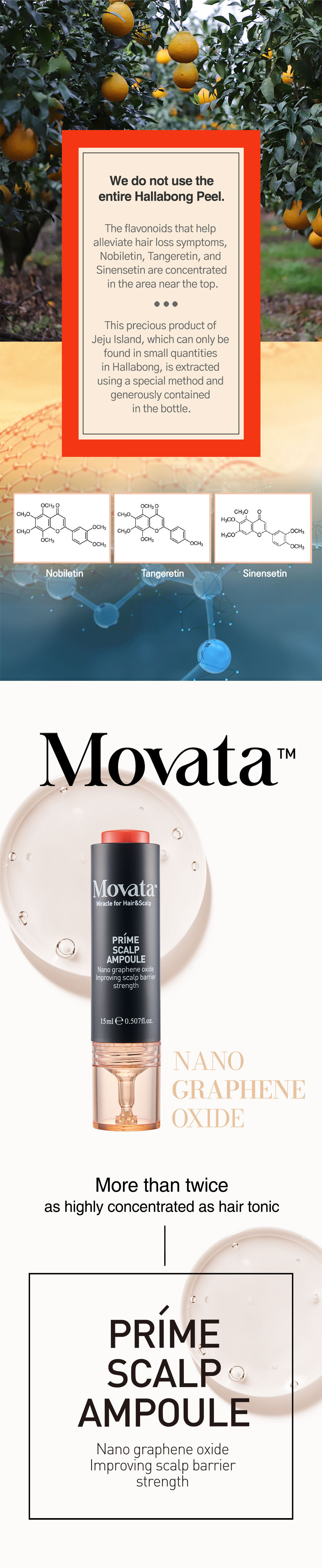 Hot Products MOVATA PRIME Scalp ampouleFor Hair Care and Hair Growth Nourishing Scalp Ampoule Hair Care Ampoule