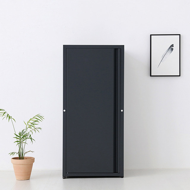 DOMINIK  Metal Storage Cabinet with 1 Door for Office This steel cabinet is loved by many for its simple design