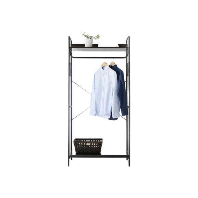 SOPHIE Clothes Rack Metal Wardrobe with Variety Colors Best Selling 2 layer shelf hanger with minimal design