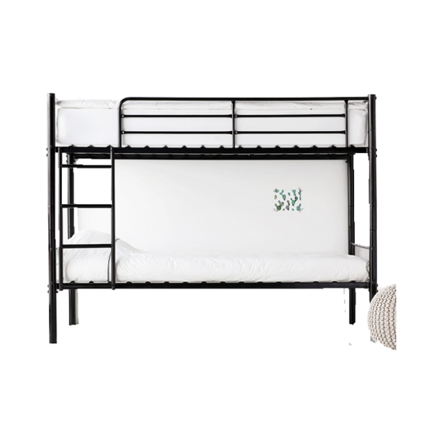 MARINO Twin and Single Two Story Bed Frame (Detachable) It is a durable and space-efficient item with a sturdy steel frame