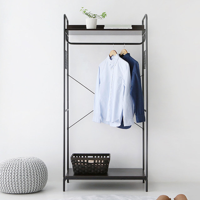 SOPHIE Clothes Rack Metal Wardrobe with Variety Colors Best Selling 2 layer shelf hanger with minimal design