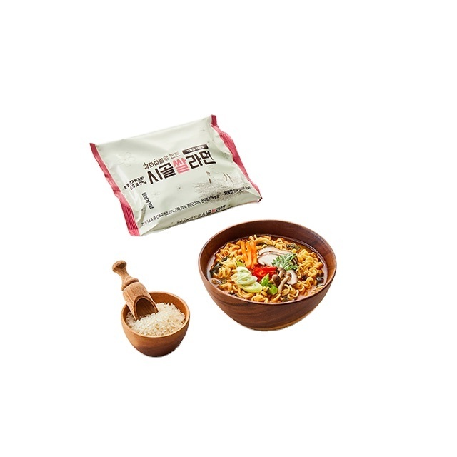 [Incheon Localfood Producers Cooperative] ----- KOTRA Korean instant organic rice noodle Ramyeon healthy food vegan noodle rice