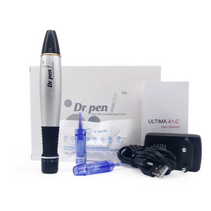 top selling 10 dr pen cartridges m8 electric microneedling instrument nano newest wireless derma pen powerful