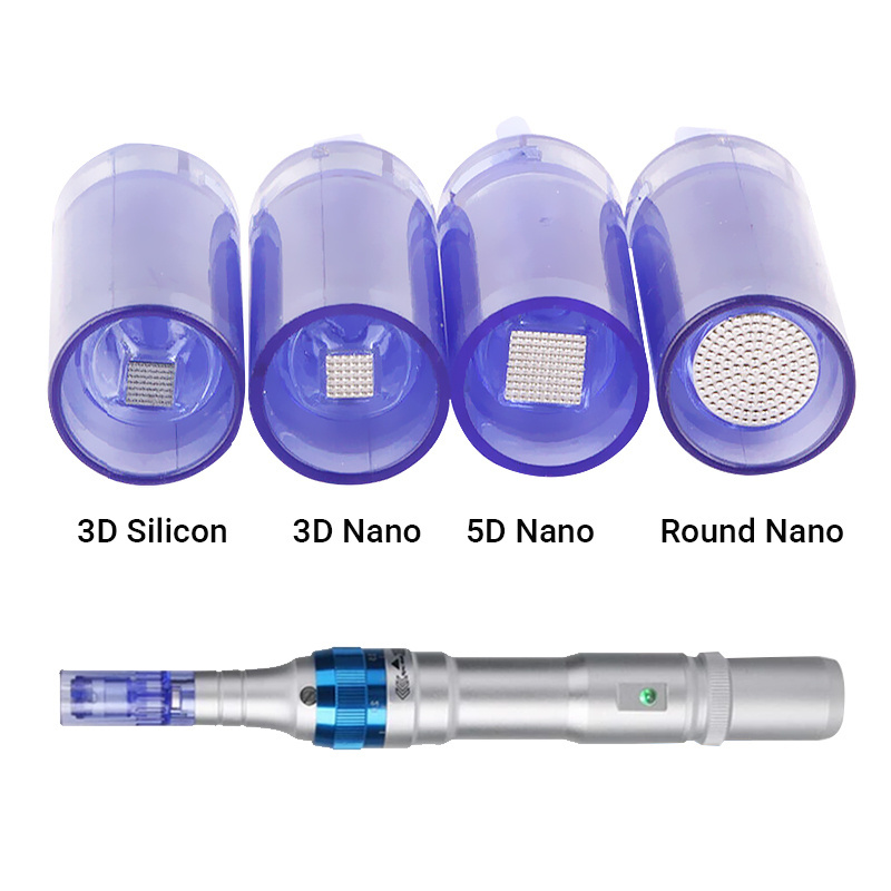 top selling 10 dr pen cartridges m8 electric microneedling instrument nano newest wireless derma pen powerful