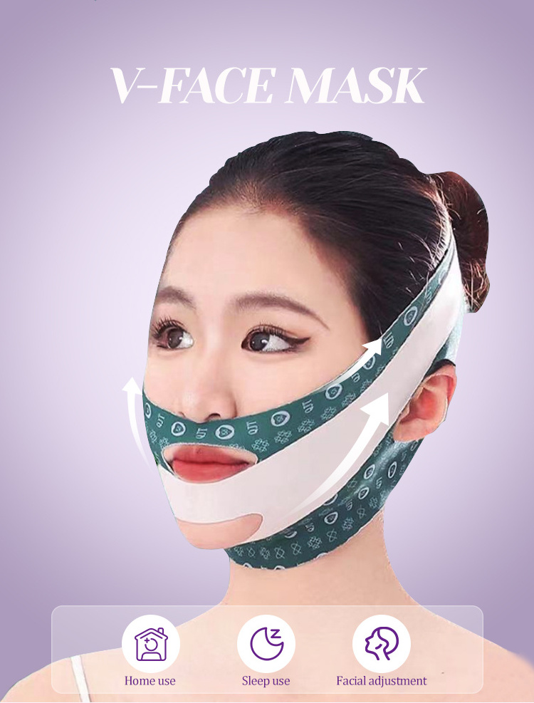 Best sell v face shaper slimming belt double chin neck v line face lifting bandage