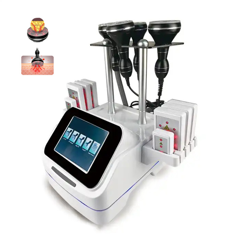 korea 80k vacuum system laser rf cavitation ems reduce cellulite sculpt body engraving lipase slimming machine