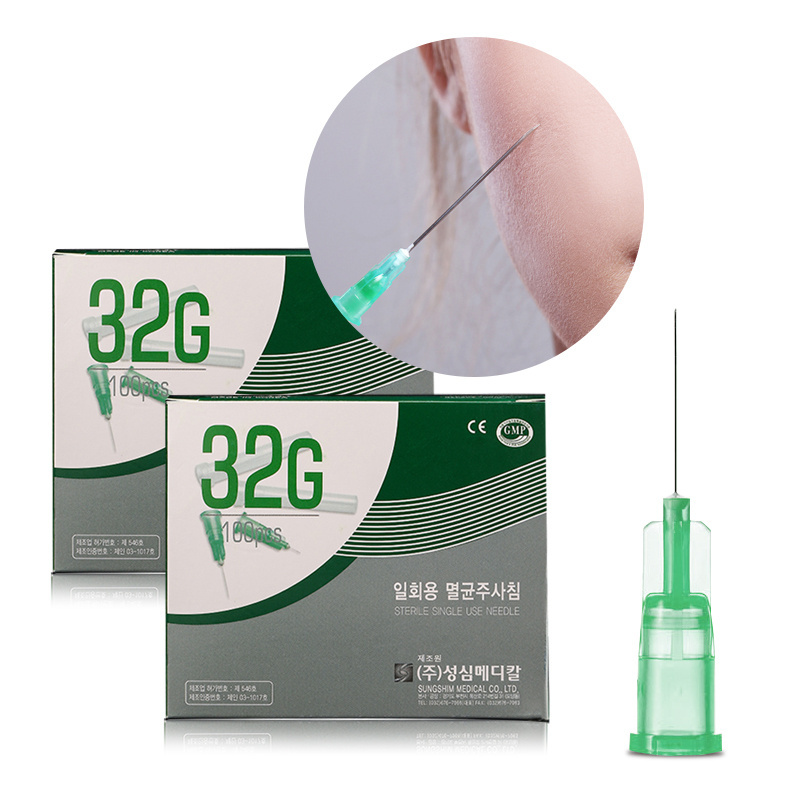 korea disposable mesotherapy derma lifting meso needles 34g 4mm 30g needles on sale