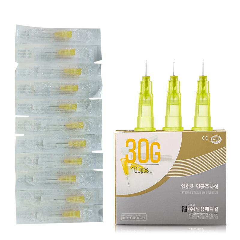 korea disposable mesotherapy derma lifting meso needles 34g 4mm 30g needles on sale