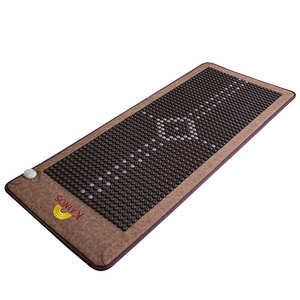 Korea Heated Massage Bed Mattress Heating Stone Far Infrared Thermal Therapy Ceragem Health Germanium Heat Jade Tourmaline Mat