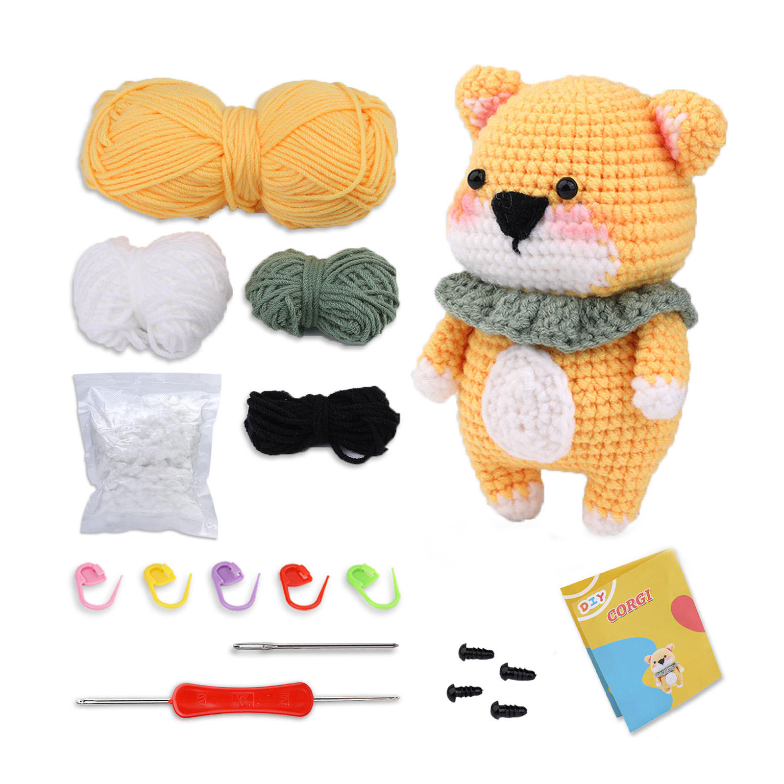 DIY Handmade crochet for kids wobbles crochet kit for beginners beginner crochet kit