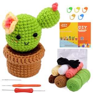 Best price crochet succulent crotcheting set the crochet kit beginners