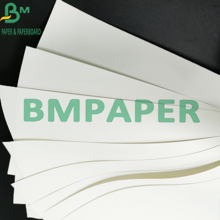 80um - 350um Heat Resist Water Resistant Matt Surface Polypropylene Coated Unbreakable  PET Synthetic Paper Sticker Base Paper