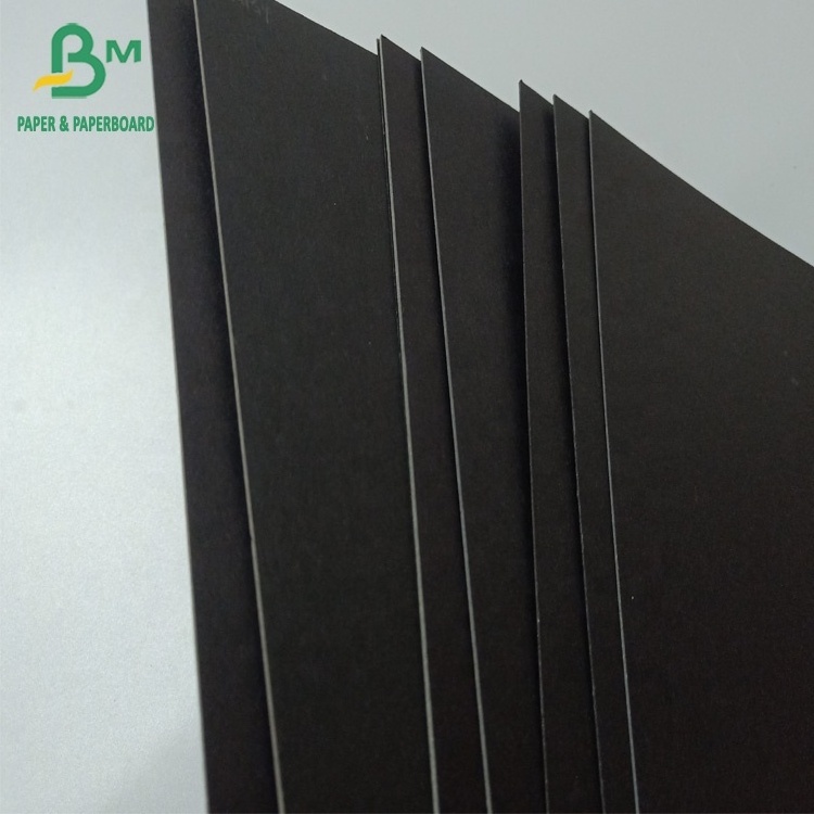 200gsm 300gsm Virgin Pulp Black Cardstock Paper A4 Size Sheets