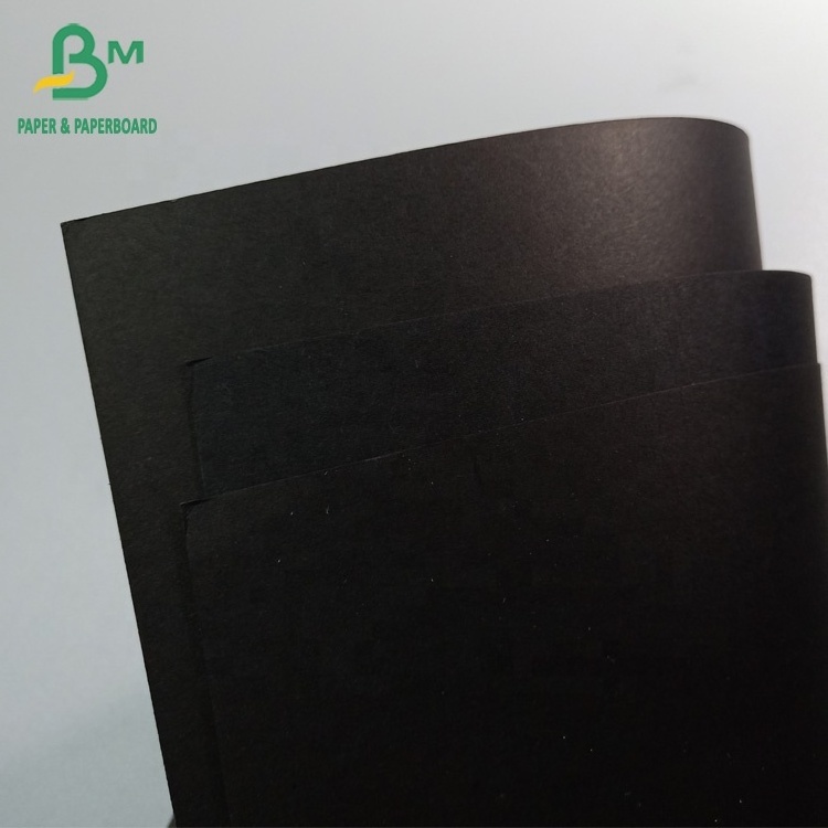 200gsm 300gsm Virgin Pulp Black Cardstock Paper A4 Size Sheets