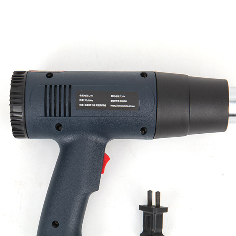 KAFUWELL RQ5176 1800w Digital Display Temperature Adjustable Hot Air Gun Mini Electric Portable Industrial Heat Gun