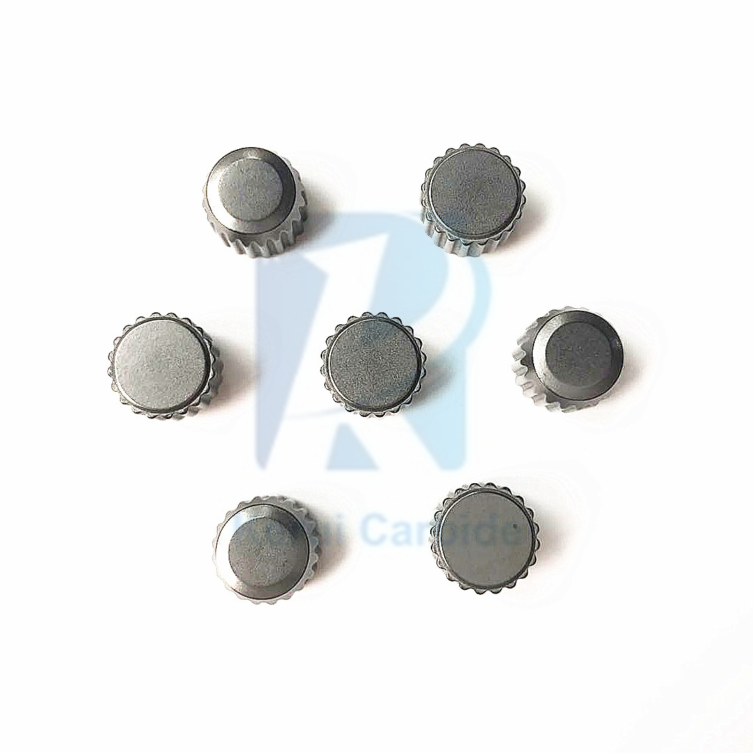 High Density Tungsten Carbide Wear Parts Round For Gauge Cutters