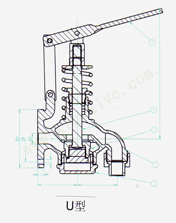 JIS Marine Bronze Self Closing Drain Valve F7398