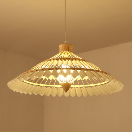 Contemporary Modern Luxury Umbrella Bamboo Ceiling Lamp Indoor Chandelier Pendant Lights