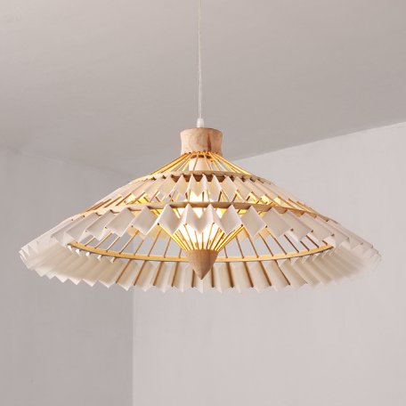 Contemporary Modern Luxury Umbrella Bamboo Ceiling Lamp Indoor Chandelier Pendant Lights