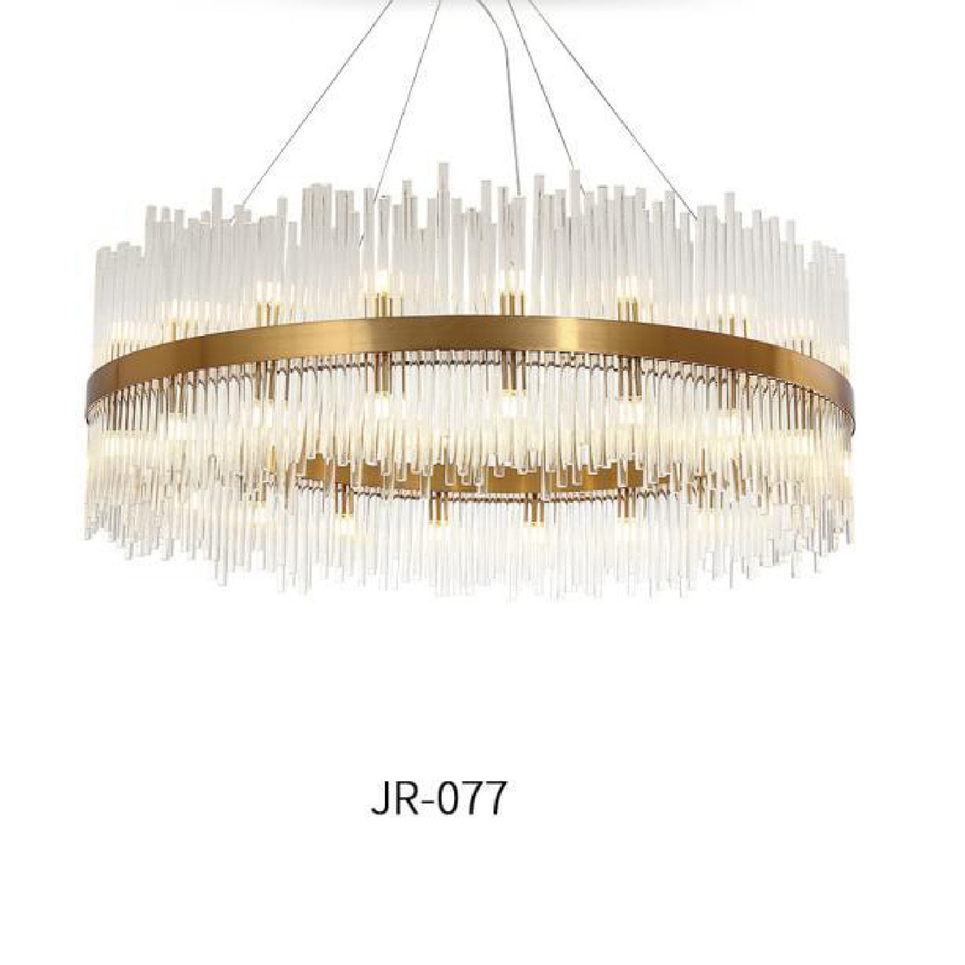 Crystal Luxury Large Chandelier for Hotel Lobby Hall Pendant Light Glass Led Chandelier Pendant Lights