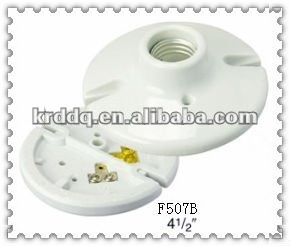 ceramic porcelain round ceiling light lamp holder & decorative ceiling light covers