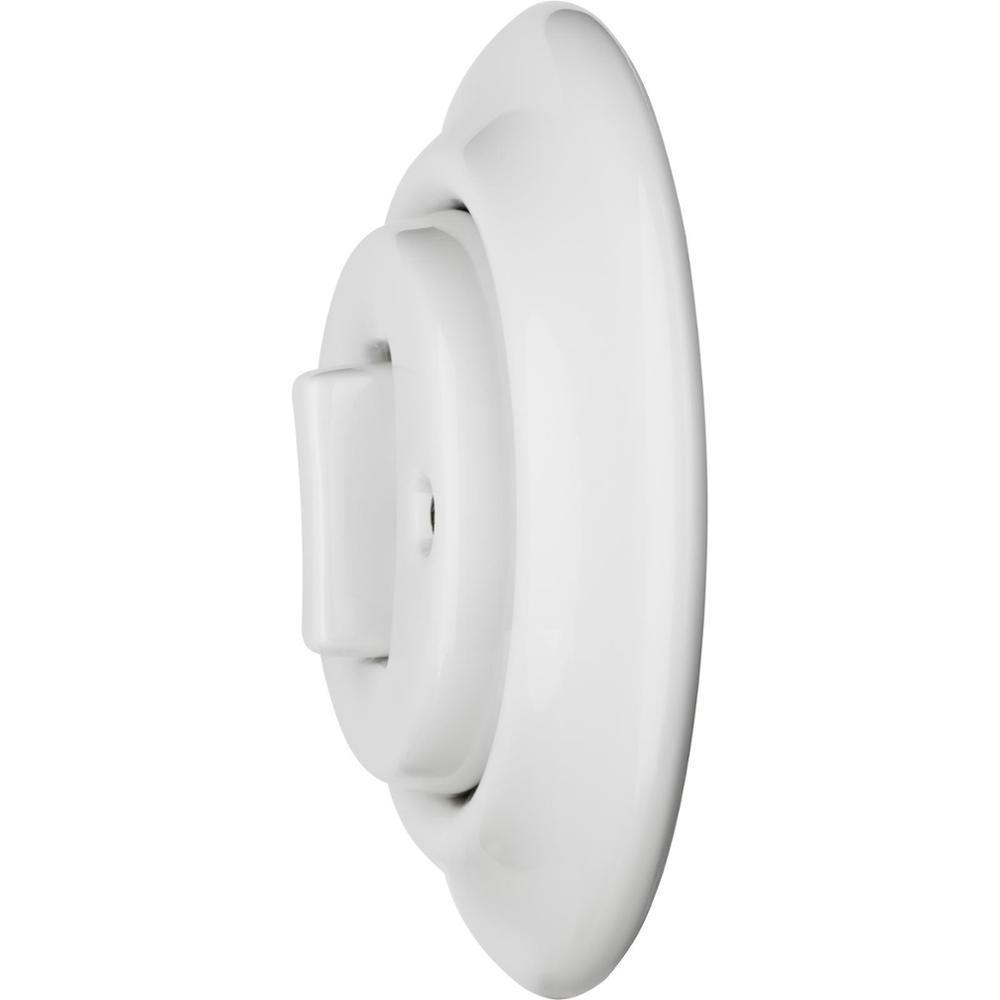 Porcelain button power switch one way two way flush mounted wall switches