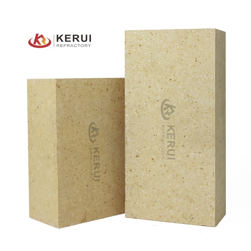 Manufacturer supplied customized High Alumina Refractory Bricks Dense Straight,  Curve, Round Fire Brick