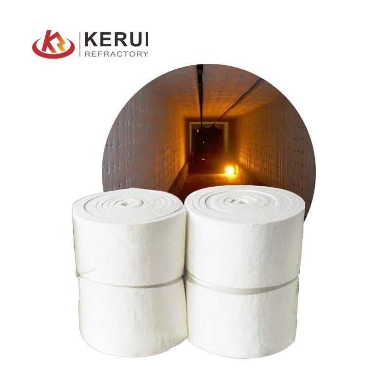 KERUI High Temperature Insulation Refractory Ceramic Fiber Blanket Ceramic Fiber Wool for Furnace