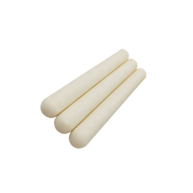 KERUI Factory Manufacture Alumina Corundum Ceramic Tube Pipe Rod Rrotection Tube Insulating Ceramic Tube