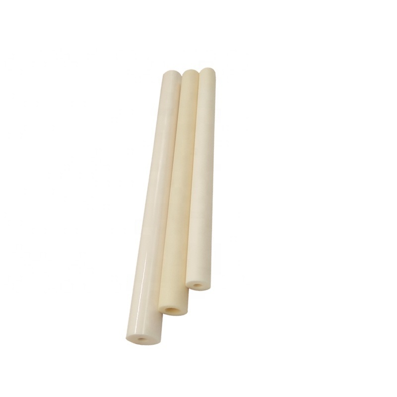 KERUI Factory Manufacture Alumina Corundum Ceramic Tube Pipe Rod Rrotection Tube Insulating Ceramic Tube