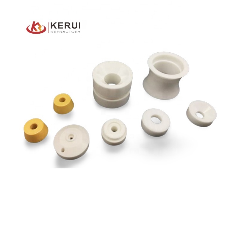 Kerui High Purity Wear Resistant Zro2 Zirconium Oxide Ceramic Tubes Zirconia Ceramic Parts