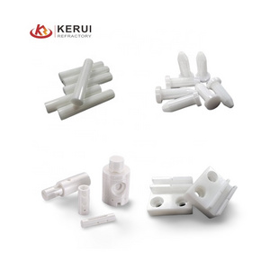 Kerui High Purity Wear Resistant Zro2 Zirconium Oxide Ceramic Tubes Zirconia Ceramic Parts