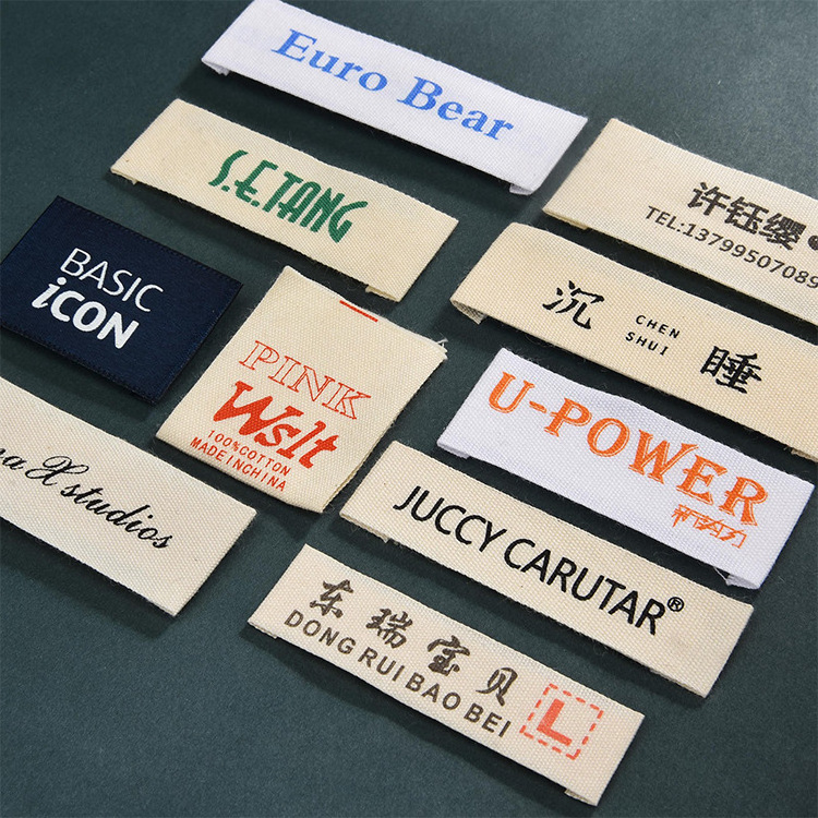 Custom Woven Label Clothing Labels Woven Custom Woven Label Durable And Washable Free Sample