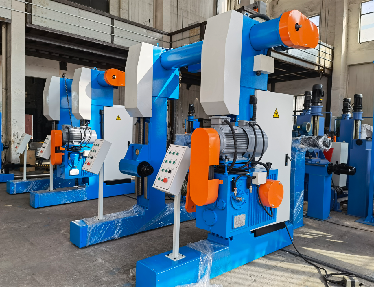 3150mm portal type cable take up machine cable production line