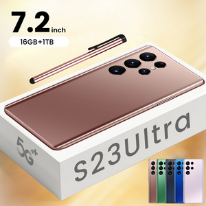 S23  Ultra  Big Screen 7.2 inch 12+512GB original face unlock smart mobile cell phone Android 12 unlock mobile phone