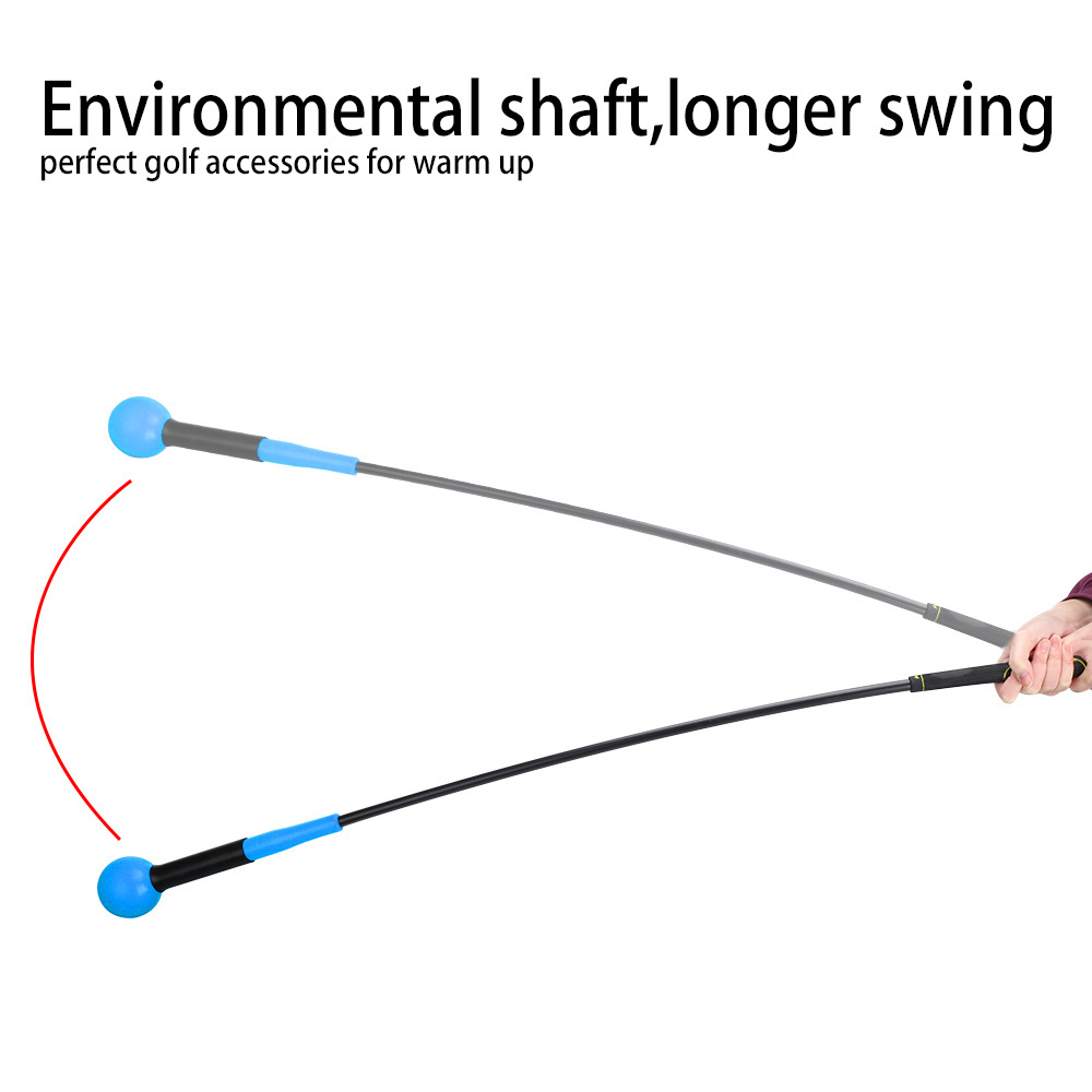 Custom Logo Flex Golf Accessories Golf Swing Trainer Practice Training Aid Stick With High Quality