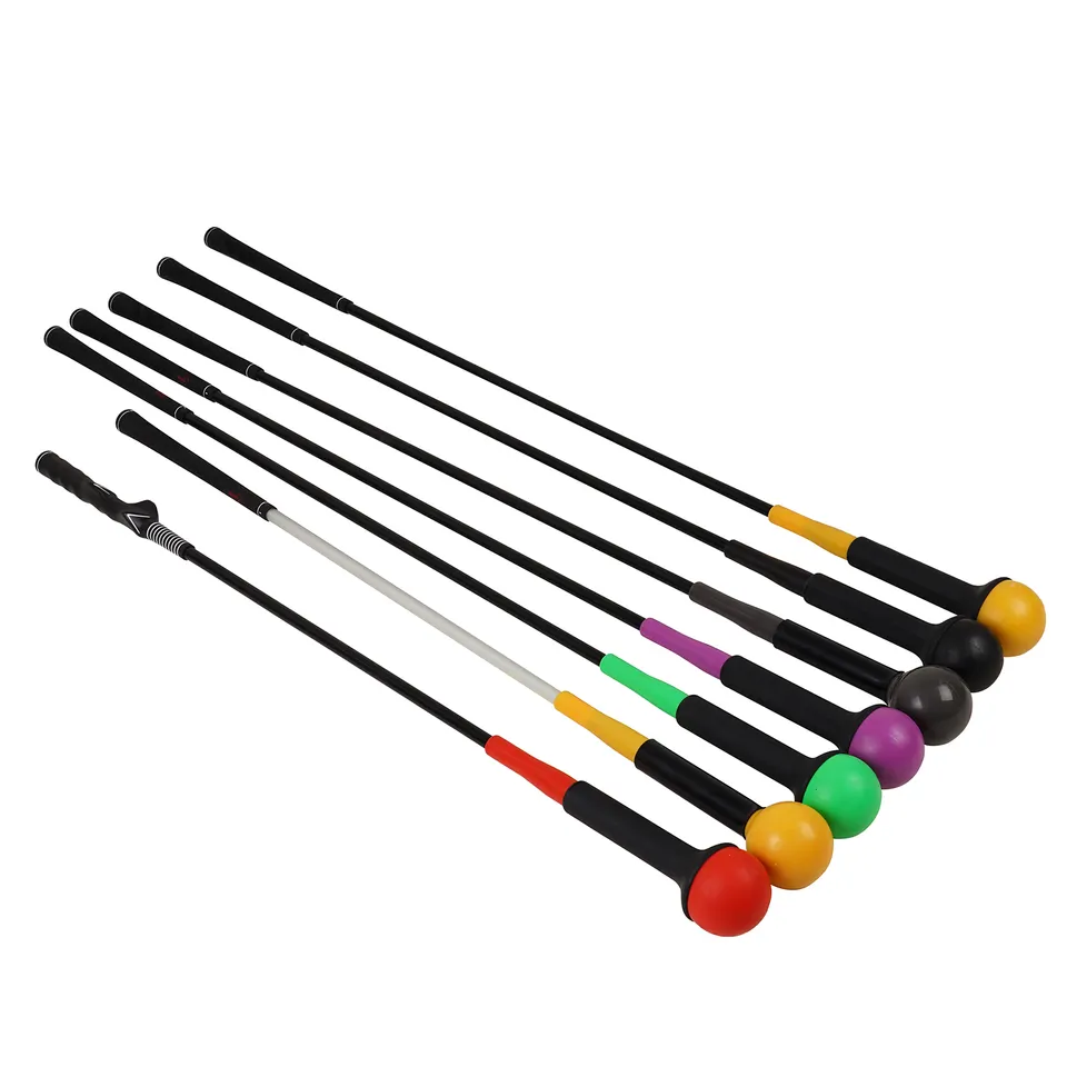 Hot Selling Custom Logo Flex Golf Swing Trainer Practice Training Aid Stick