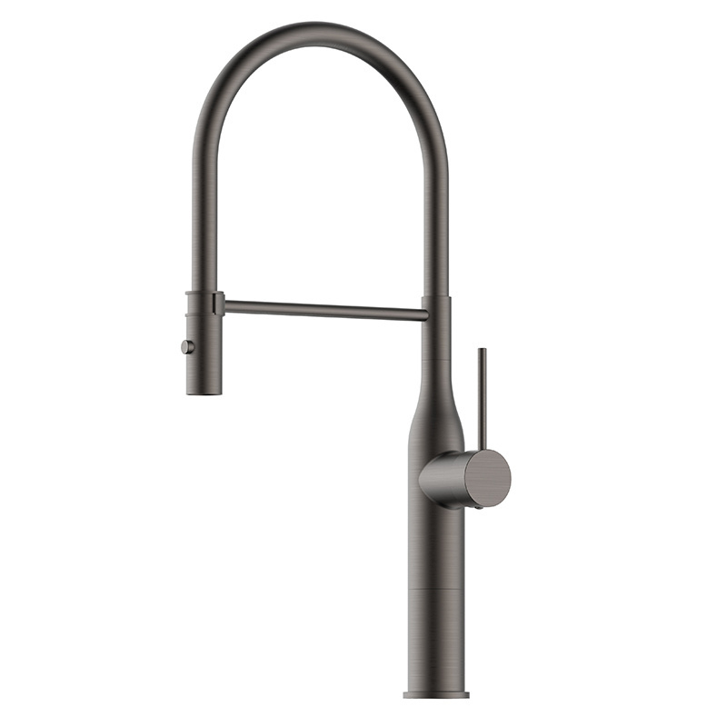 Gooseneck kitchen taps Pull Out pull down kitchen mixer sink faucet Sink Kitchen Faucets With Sprayer