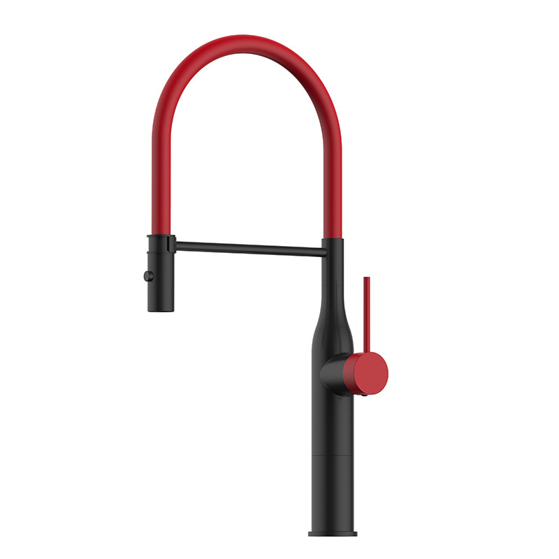 Gooseneck kitchen taps Pull Out pull down kitchen mixer sink faucet Sink Kitchen Faucets With Sprayer