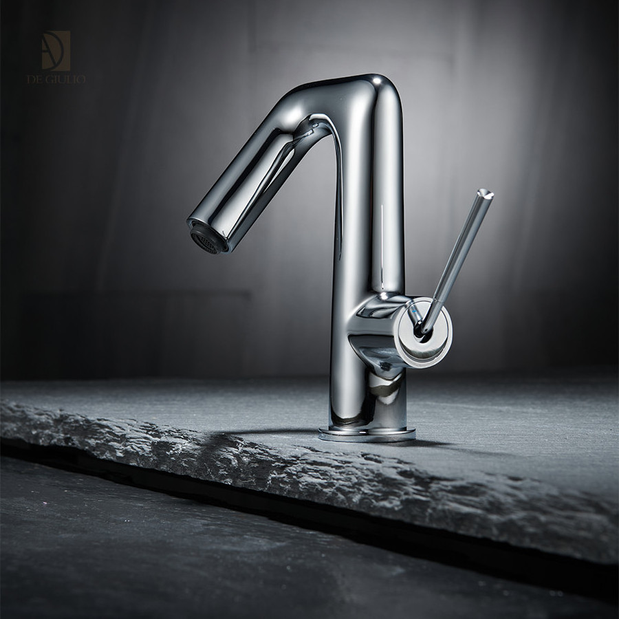 Modern UPC cUPC Single Handle Brass Bathroom Wash Basin Mixer Taps Faucet