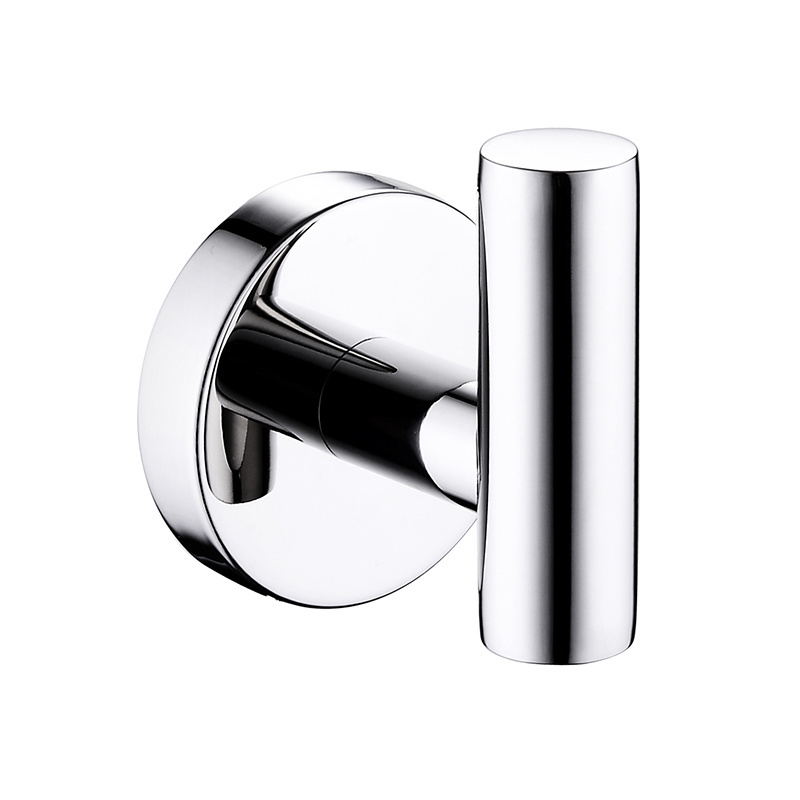 Bathroom Single Nickel Brushed Towel Hook Stainless Steel Robe Hook