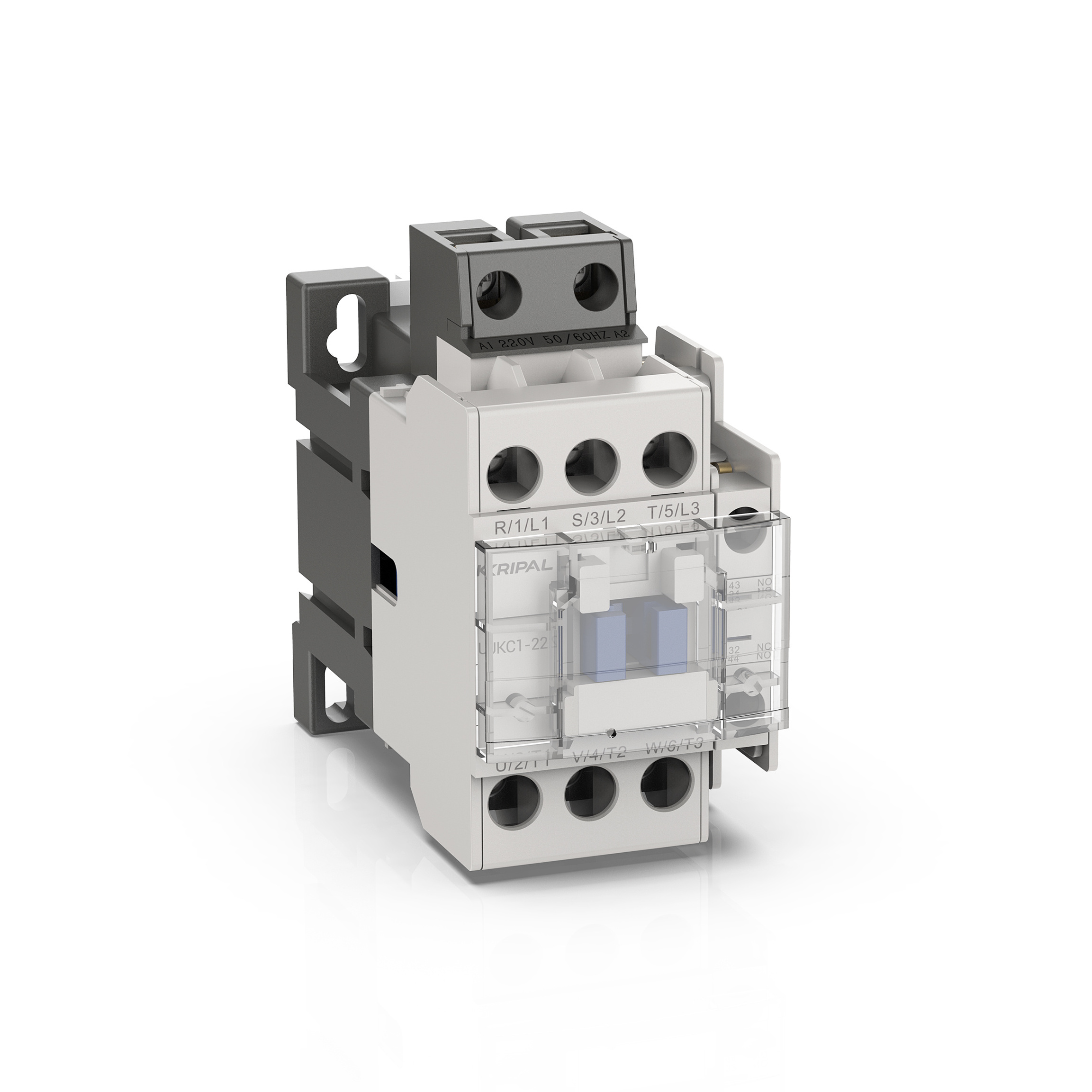 UKC1 9A 12A 18A 22A Contactor 220V 380V coil magnetic ac contactor 3 phase 3 poles contactors for Motor Magnetic Starter