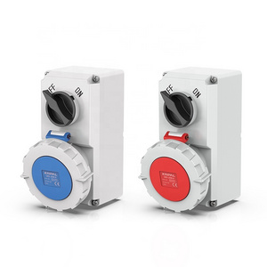 IP67 CEE Socket interlocked switches and socket