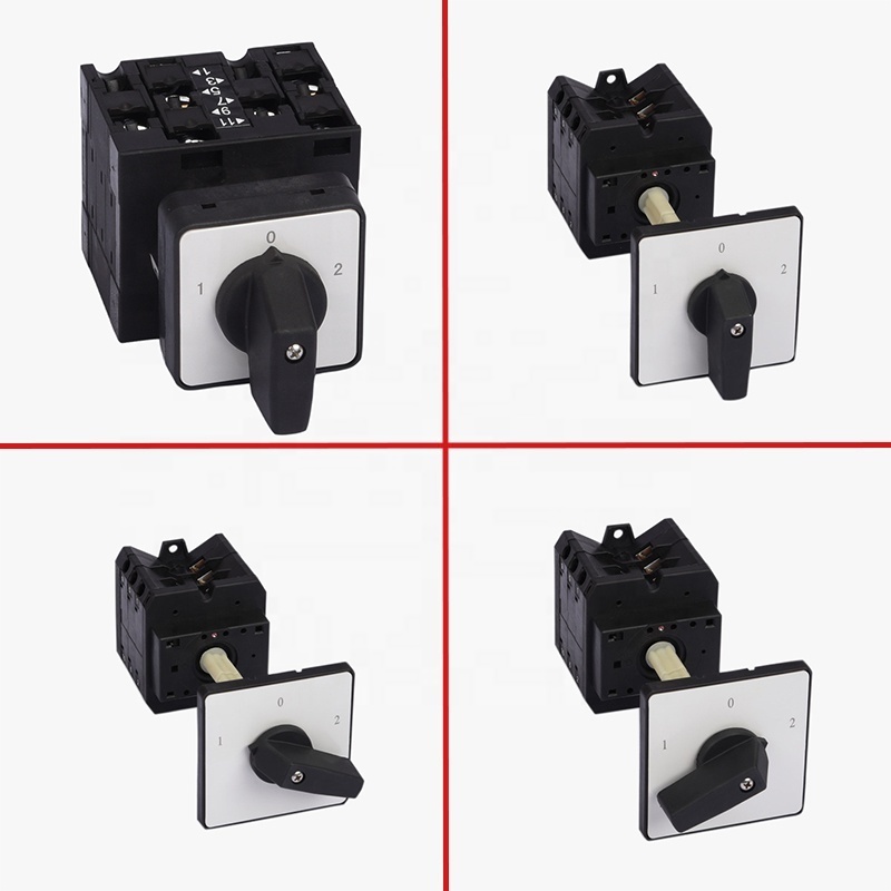 KRIPAL UKT0-316 3POLES 4 POLES 16A Electrical Switch 10-100A 230-440V Changeover Multi Positions Cam Rotary Switch