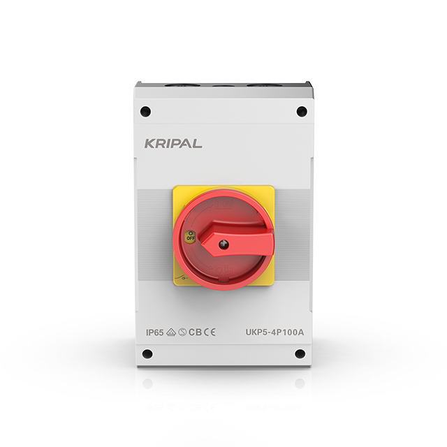 CE certification Kripal 100A Isolator Switch single 3 phase rotary cam switch 2 way gear selector switch