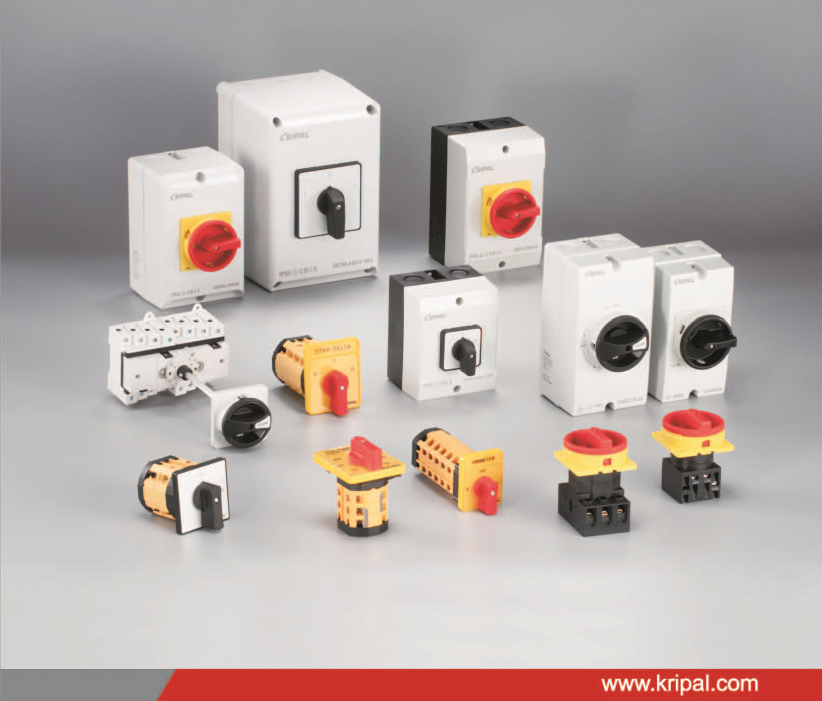 New Design Kripal UKPN1-432 IP65 32A main isolator switch electrical change over switch manual cam switch 440volt box